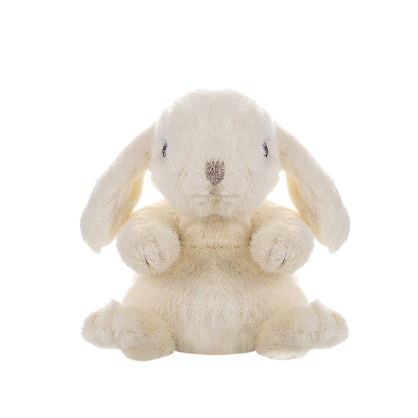 DILLY DUDU Cream Bunny/Rabbit Stuffed Animal Plush Soft Toy 6-Inch