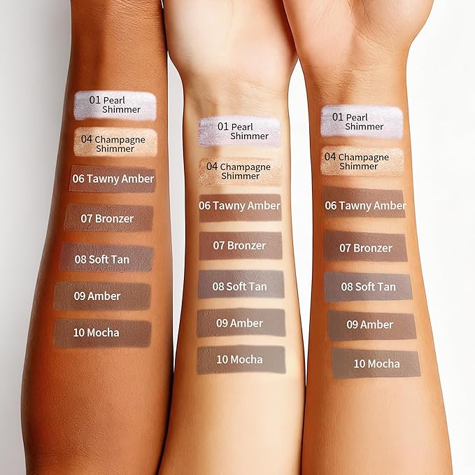 Cream Contour Stick, Cool Toned Contour & Sculpt Stick for Natural Sculpted Face Makeup, Creamy Texture & Non Cakey, Long Lasting Cream Bronzer Stick, Buildable & Highly Pigmented, (06 Tawny Amber)