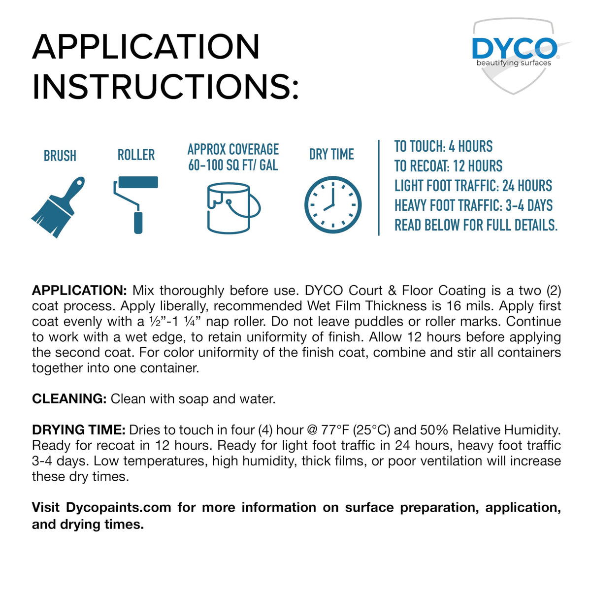 DYCO Court & Floor Anti (128 Fl Oz)
