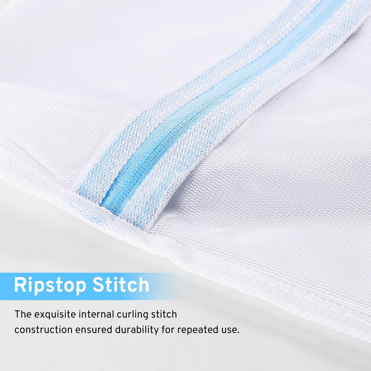 Ultimate 7 Pack 6 Size Mesh Laundry Bags Set for Delicates with AUTO