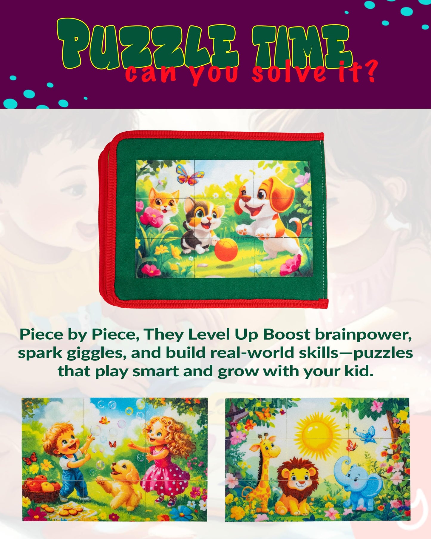 HappyVk Busy Book for Toddlers - Montessori Travel Toys with 13 Educational Activities - My Quiet Book - and A Felt Activity Board Game with 10 Weaving Strips
