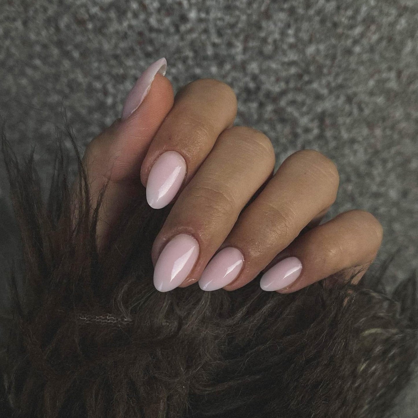 KXAMELIE Pale Pink Press on Nails Short Oval&Pastel Pink Press on Nails Medium Almond For Beach Party Daily Decoration in 72 PCS