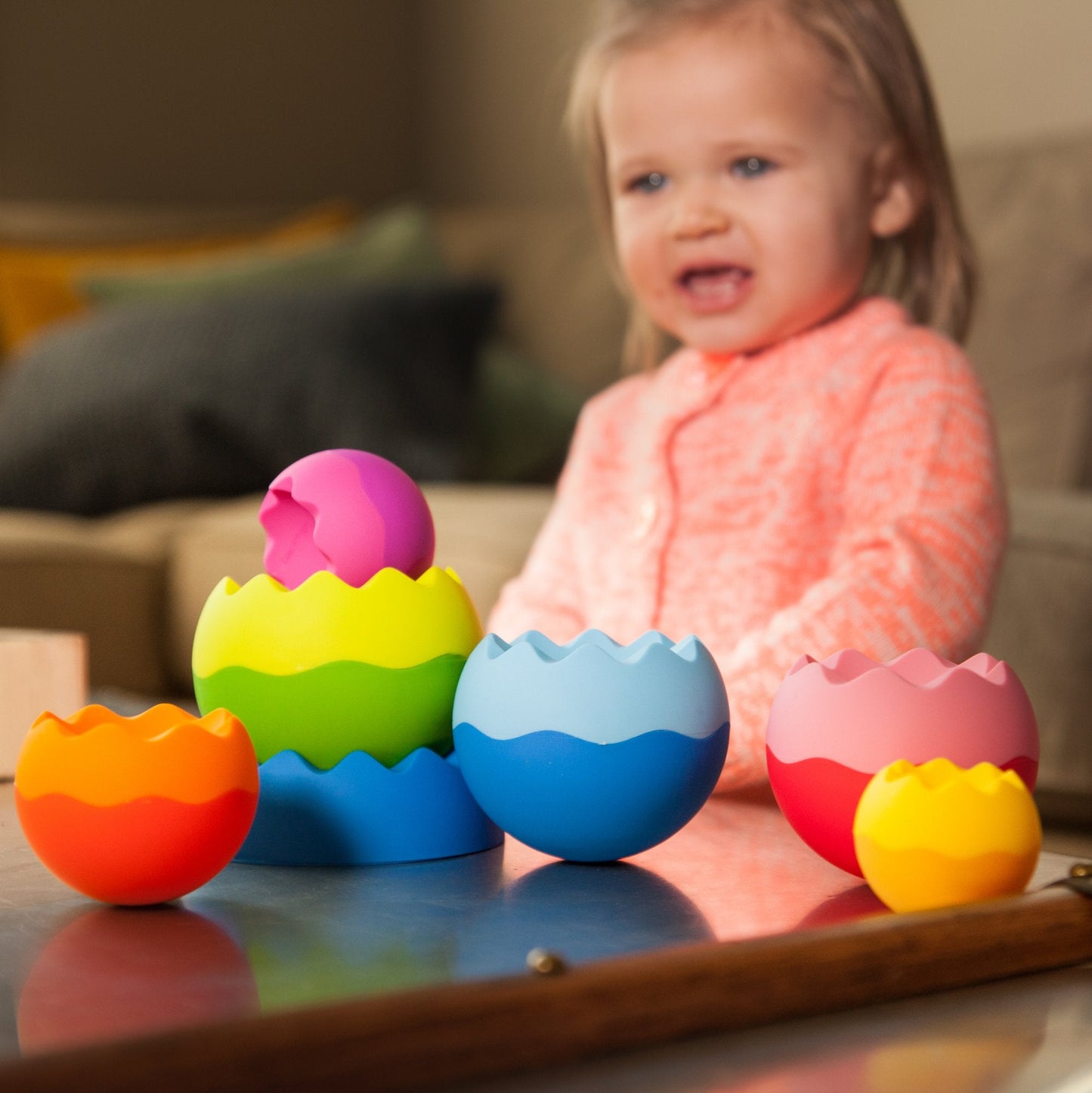 Fat Brain Toys Tobbles Neo, Creative Toddler Sensory and Learning Toys for Kids 6 Months and Up, For Early Development