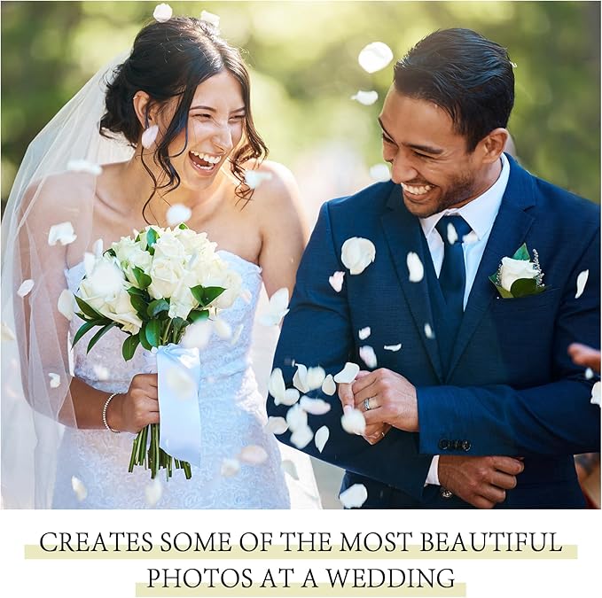 AIOMOB 100 Pcs Wedding Confetti Bags Throw Some Love Petal Toss Packets Glassine Flower Petal Packets for Wedding Send Off, Exit, Tosses