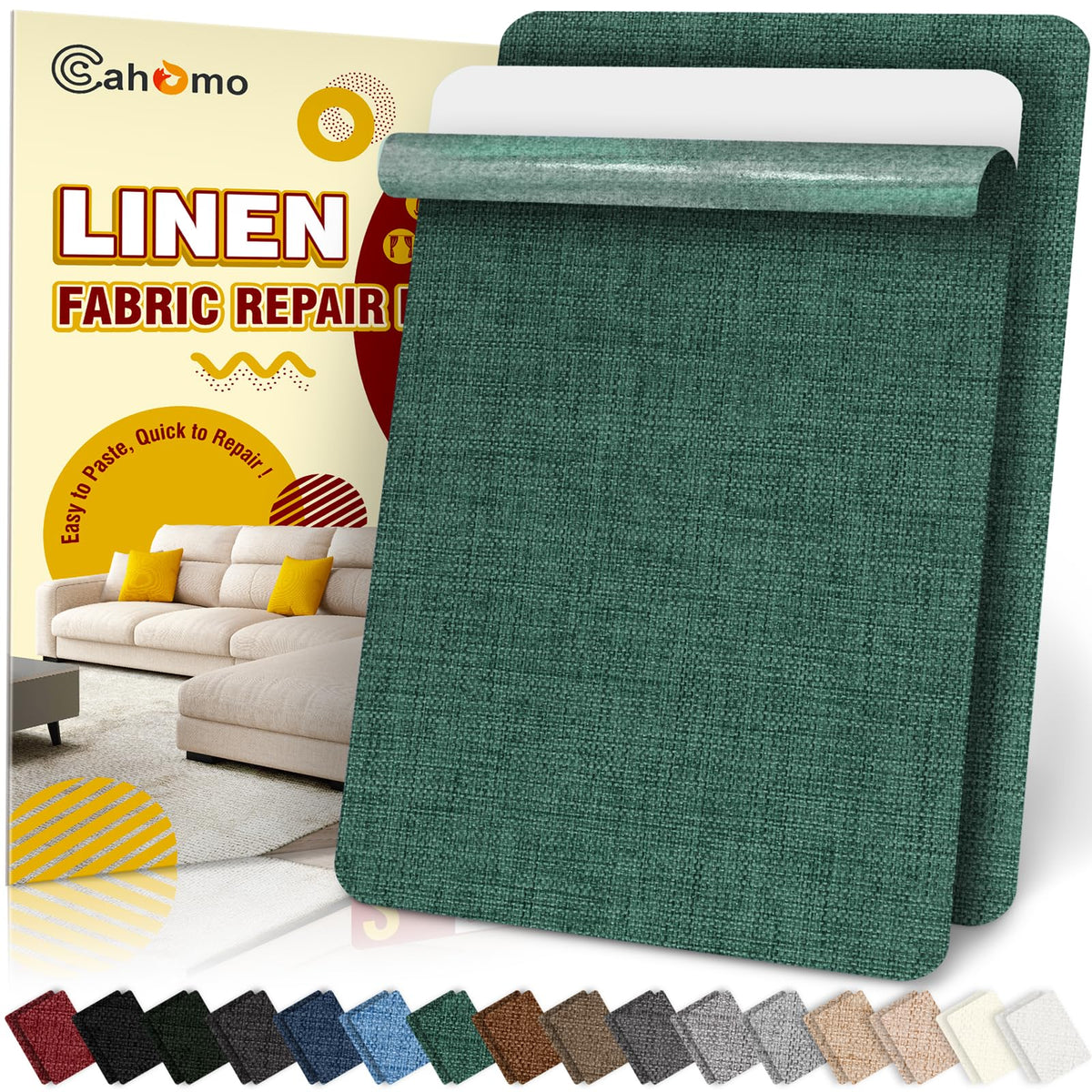 Linen Repair Tape 2Pcs 8x12 inch