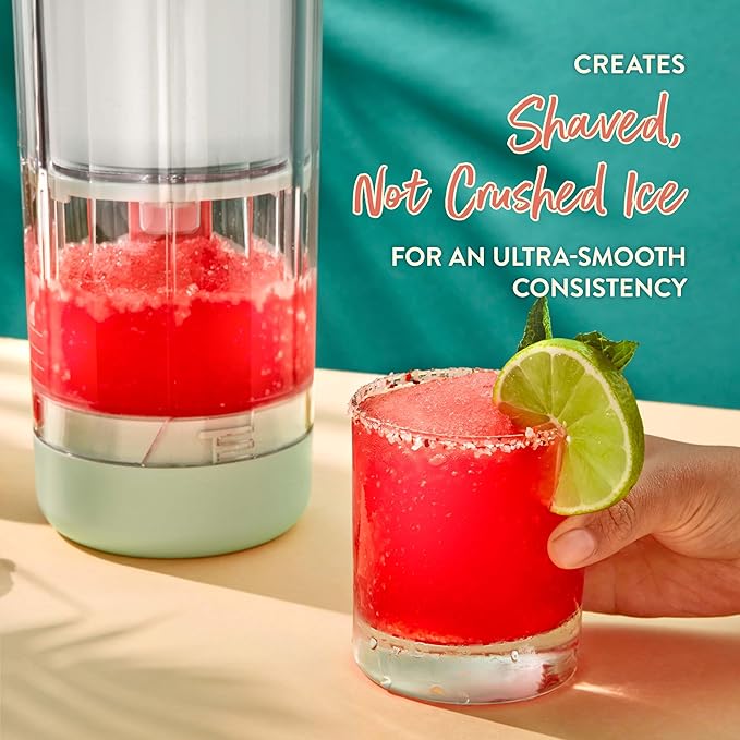 Margaritaville Maui Portable Frozen Drink Machine and Blender Ideal for Resort-Quality Shaved Ice Drinks and Smoothies