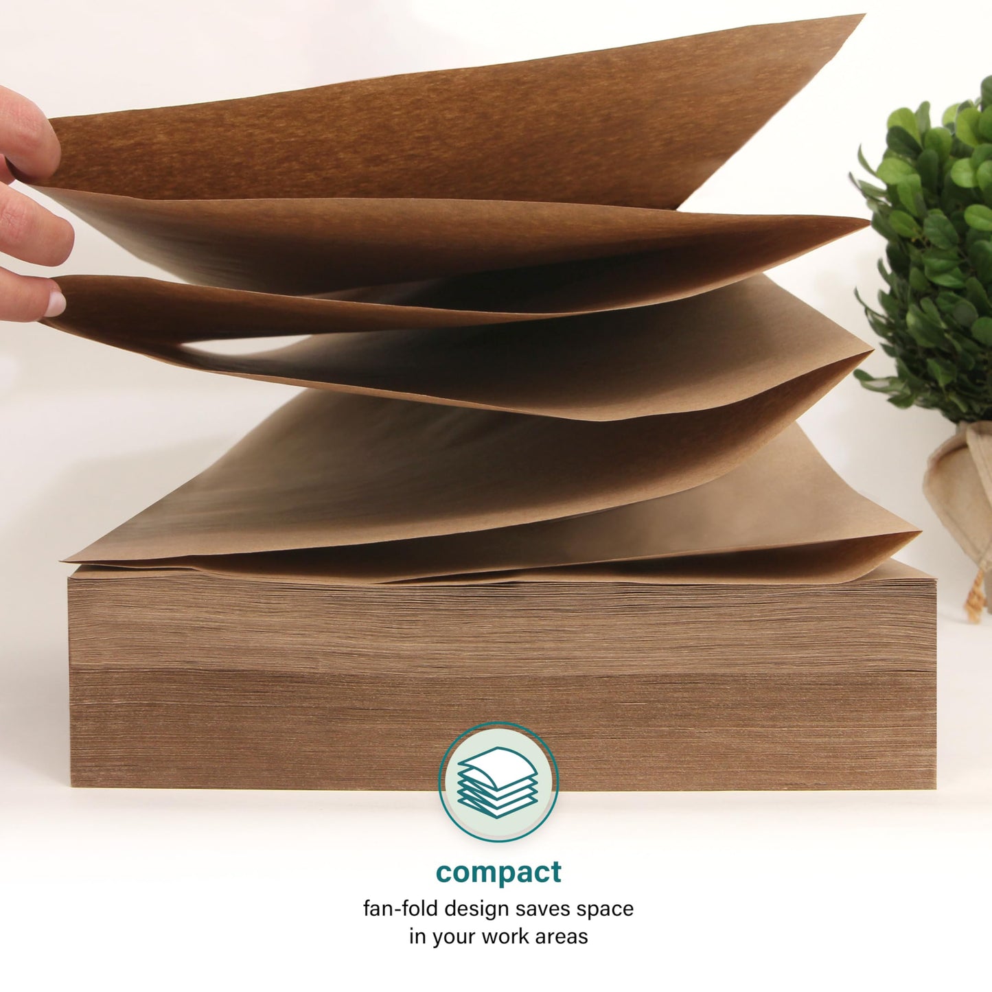 Elementree Brown Packing Paper Sheets for Moving & Shipping - 60-Carton Pallet (90,000 Sheets) - 14.5" x 11" - Sustainable Void Fill Packaging Made in the USA - Kraft Paper Thickness (00919PAL)