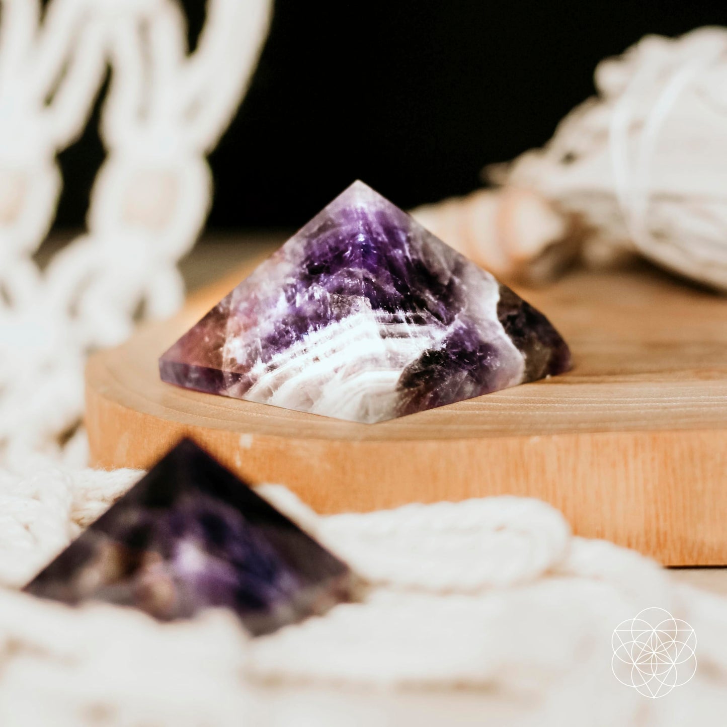 Pyramid of Devotion - Crystal Pyramid - Pyramid Gemstone - Pyramid Energy Balancer - Crystal Pyramid Chakra