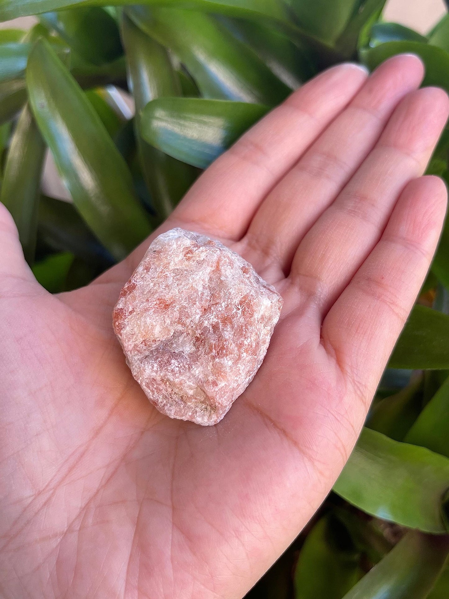 GAF TREASURES Wholesale Raw Sunstone, Natural Sunstone, Natural Rough Sunstone Crystals, Rough Sunstone, Sunstone Healing Crystals (Sunstone, 0.5 Pound)