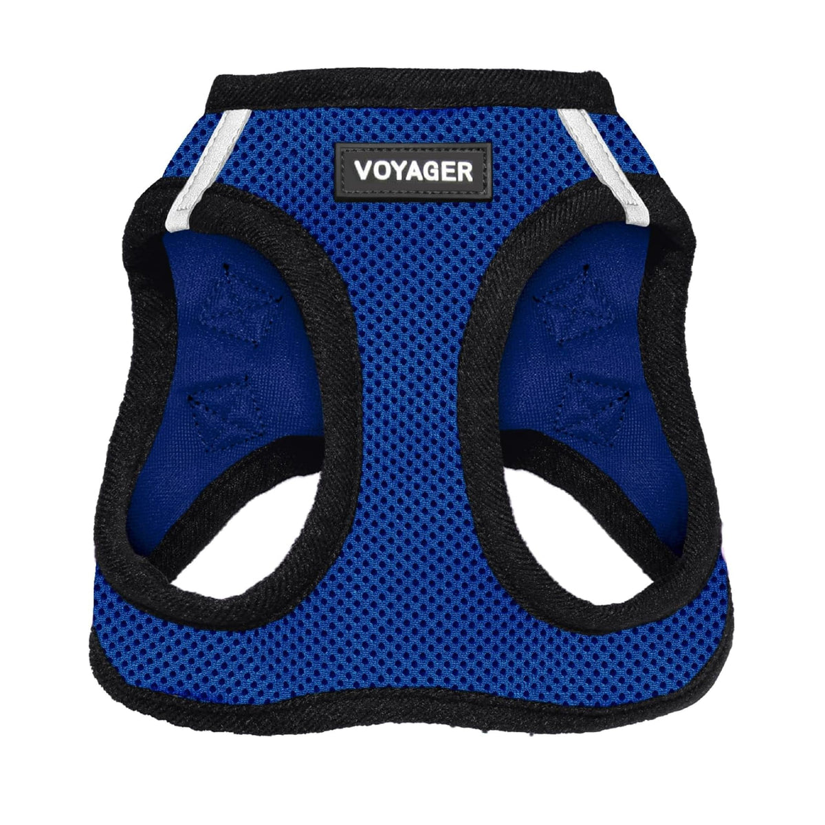 Voyager Step-in Air Dog Vest Harness - Orange/Black Trim, Large