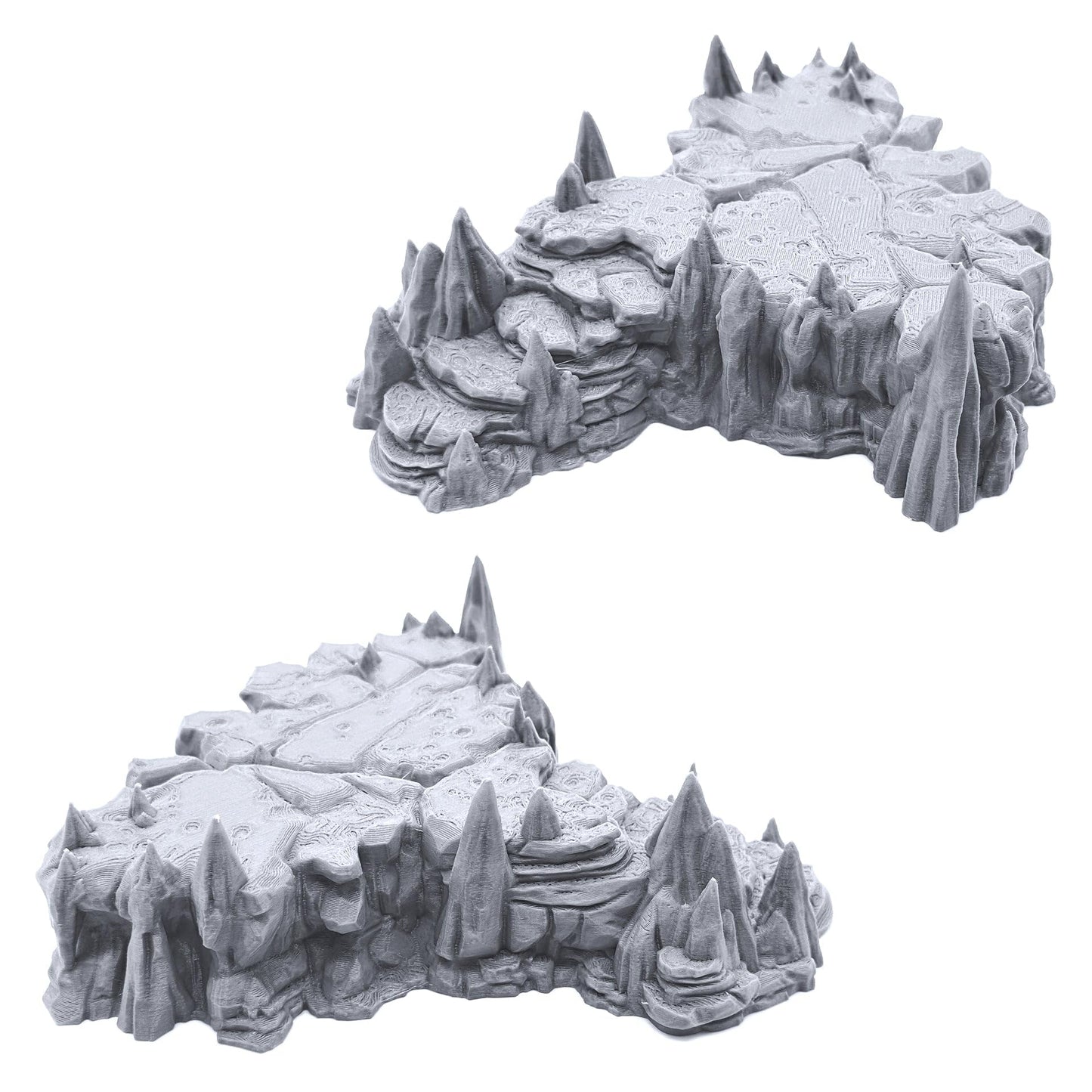 EnderToys Raised Caverns - DND Terrain Scenery for Tabletop 28mm Miniatures Wargame