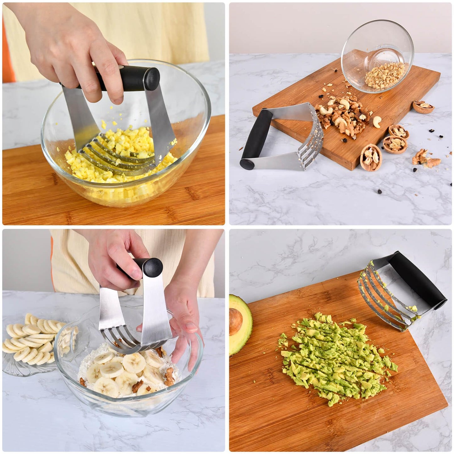 Biscuit Cutter,Pastry Cutter, Bench Scraper, Silicone Pastry Dough Baking Mat Set, Baking Tools and Accessories Kit