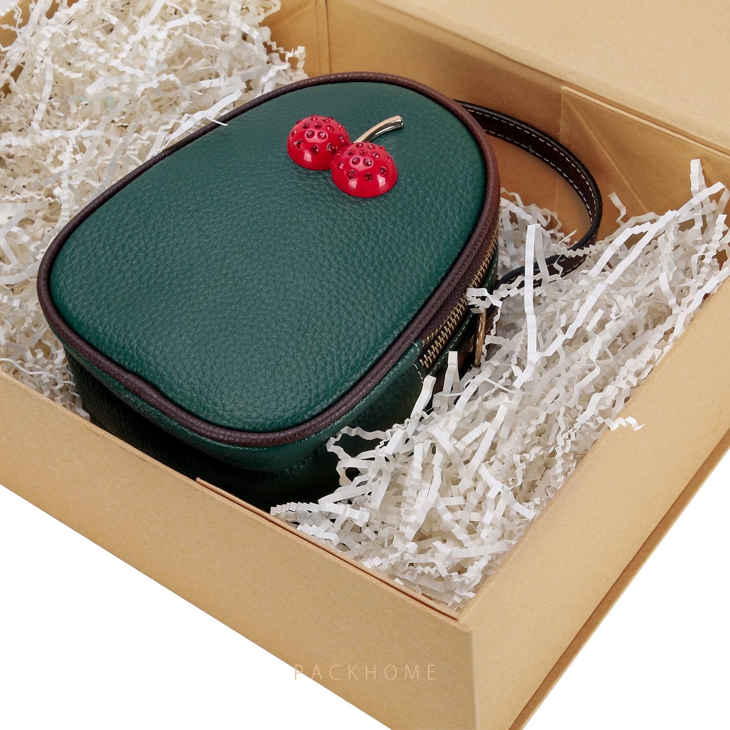 PACKHOME 6 Large Gift Boxes with Lids 13.5x9x4.1 Inches, Sturdy Collapsible Gift Boxes with Magnetic Closure (Kraft)