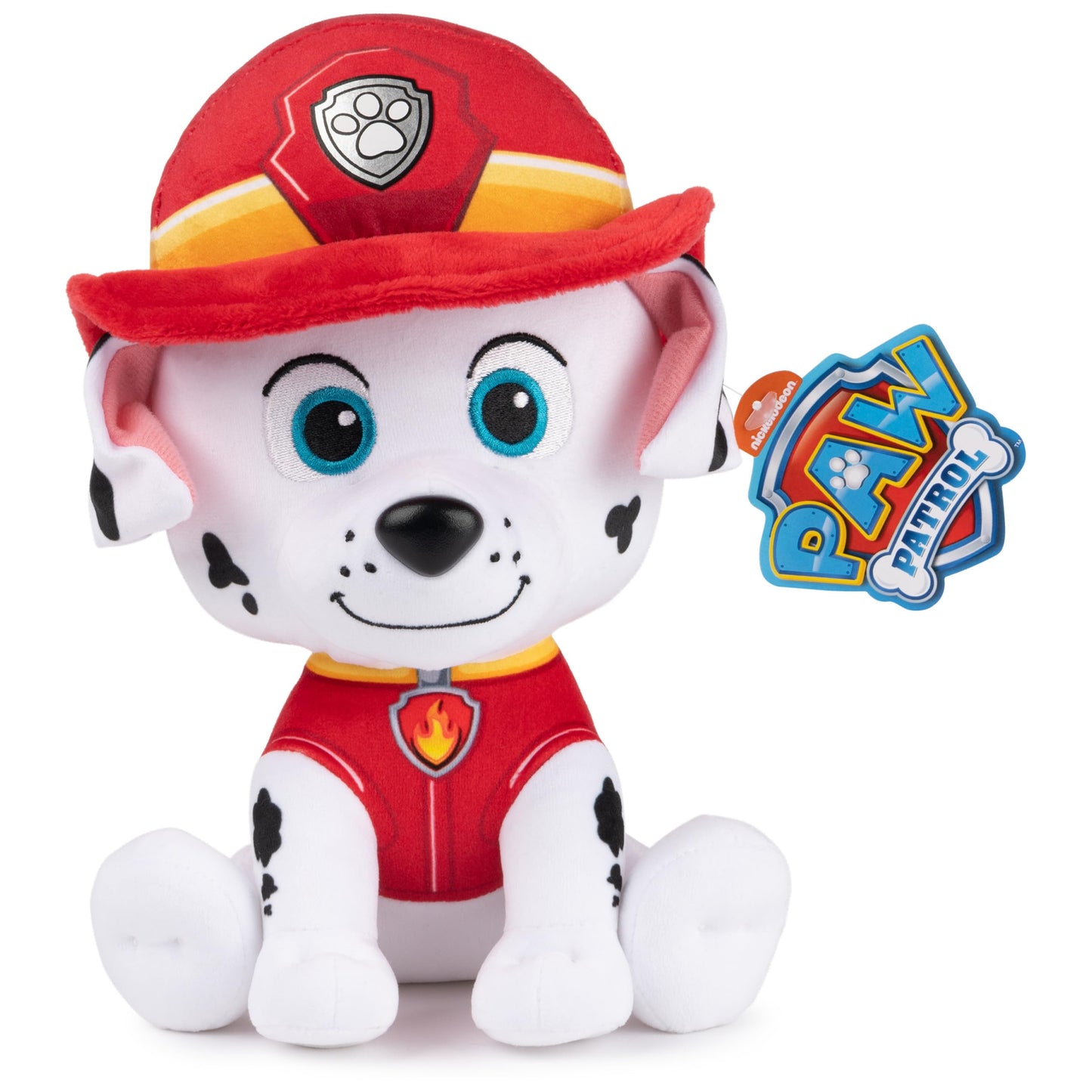 GUND PAW Patrol Marshall in Signature Firefighter Uniform for Ages 1 and Up, 9" (Styles May Vary)