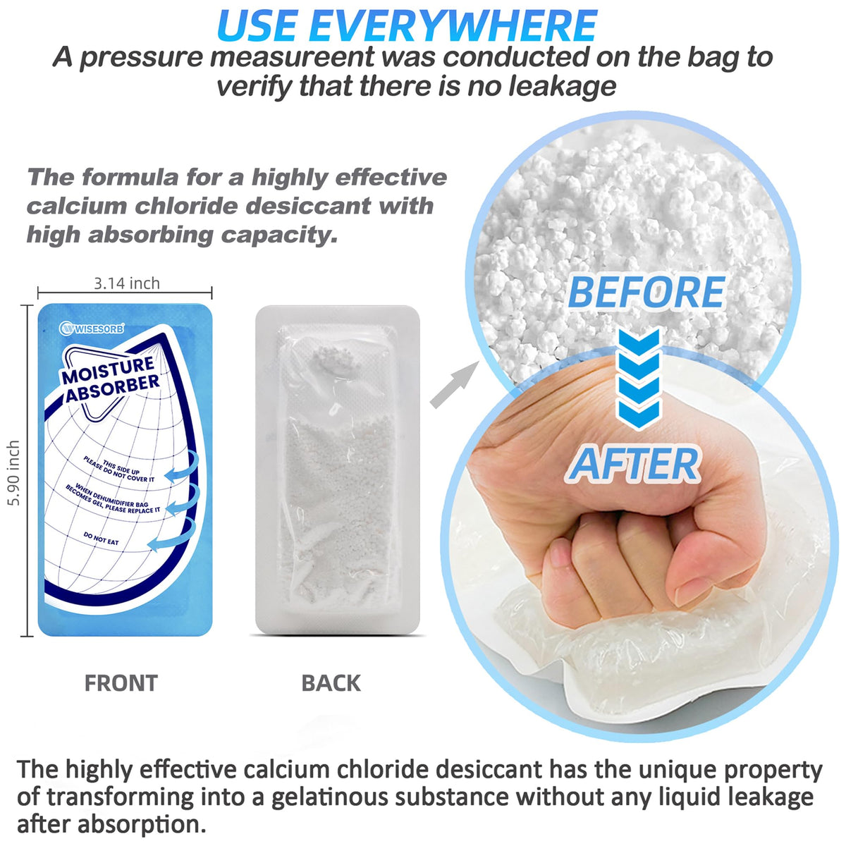 25 Gram Moisture Absorbers