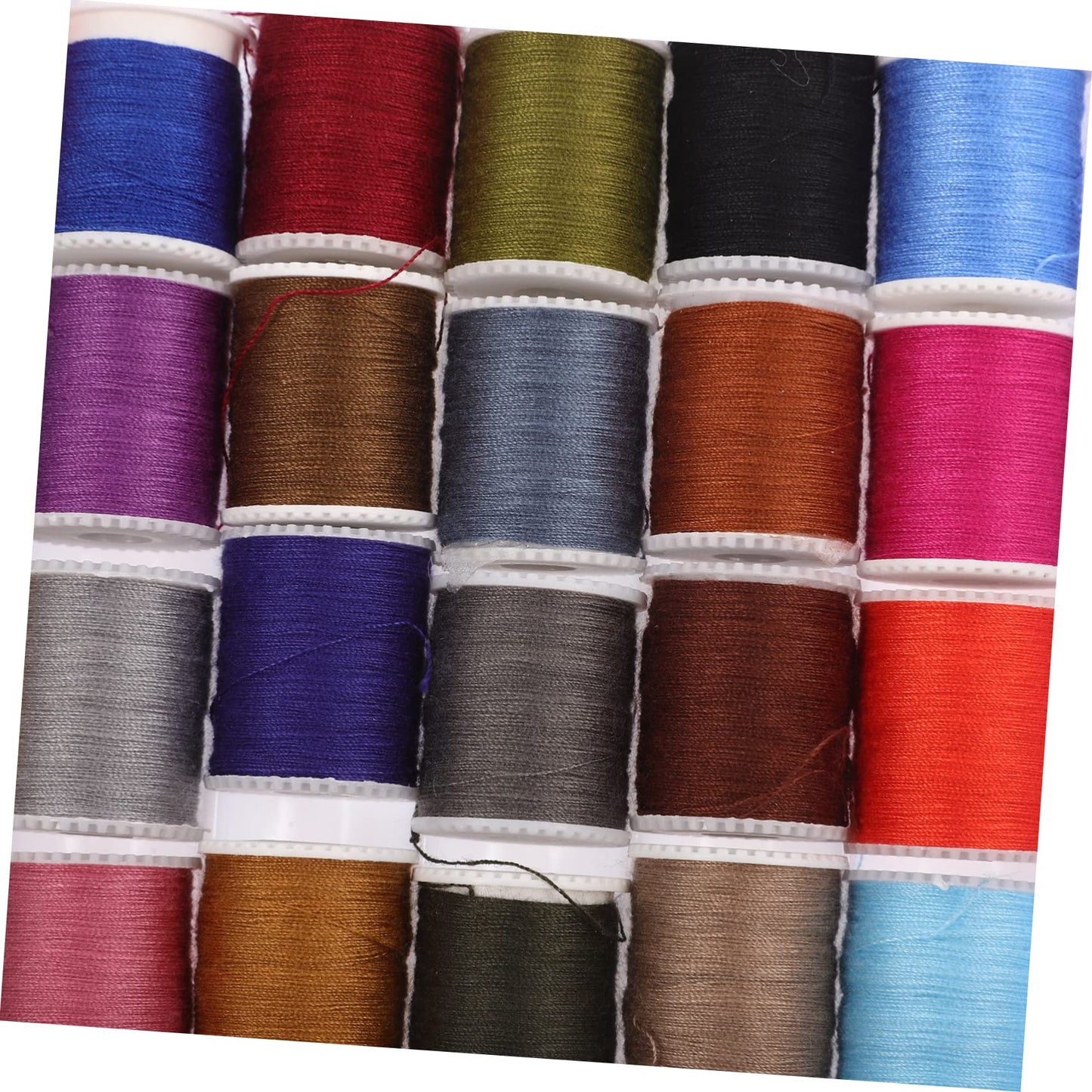 STOBOK 60pcs Sewing Thread Set for Household Use Portable Sewing Kit with Lightweight Design for Beginners and Daily Repairs