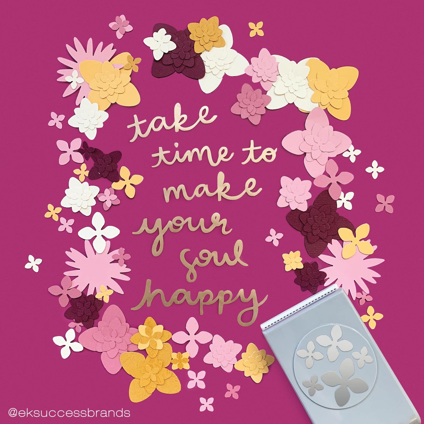 EK Tools Psn L Confetti Hydrangea 54-30328