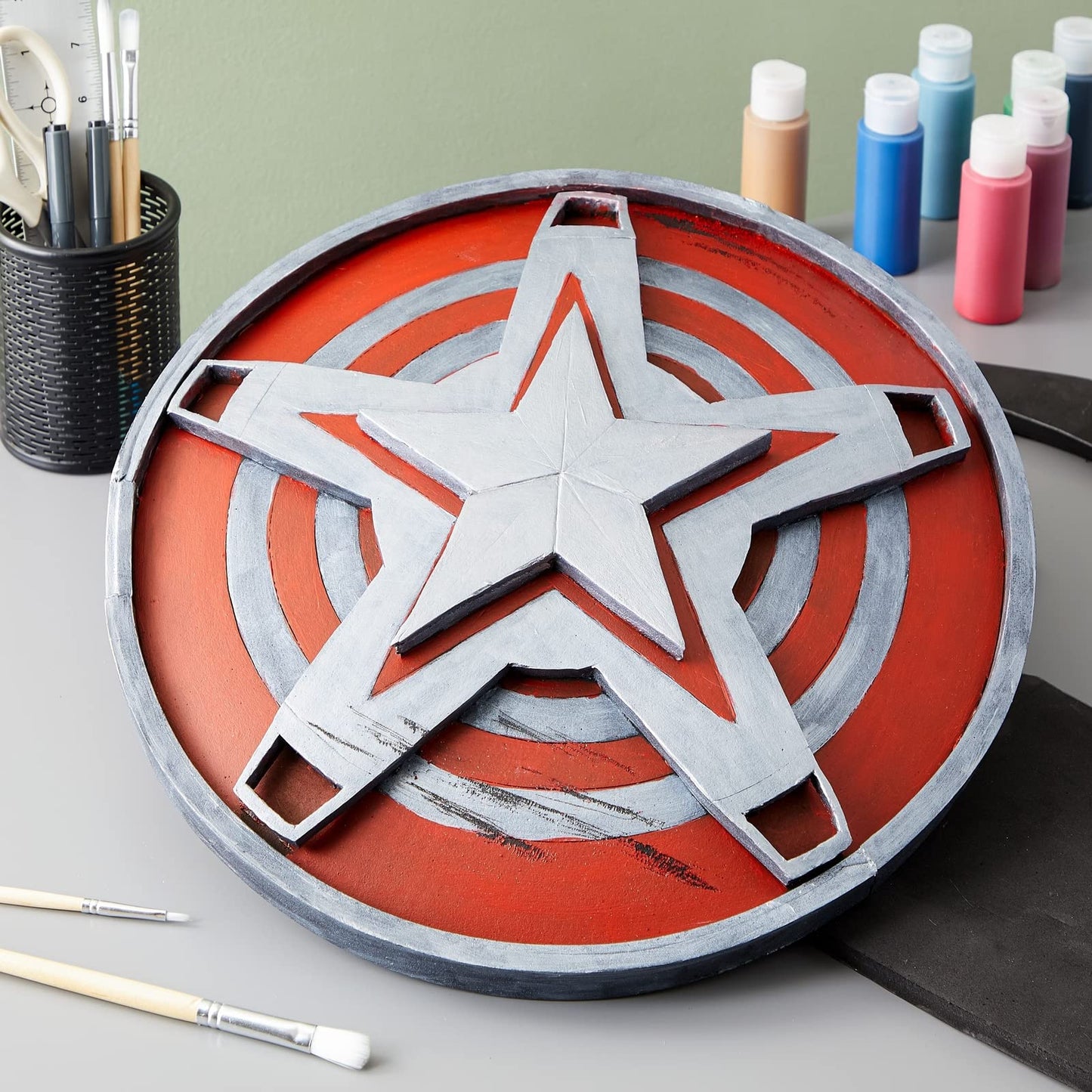 Bright Creations EVA Foam Sheet - Easy-to-Cut Customization & Cosplay Padding - 100 Kg/m3 High-Density Craft Foam - 10mm Thickness, 14 x 39 In