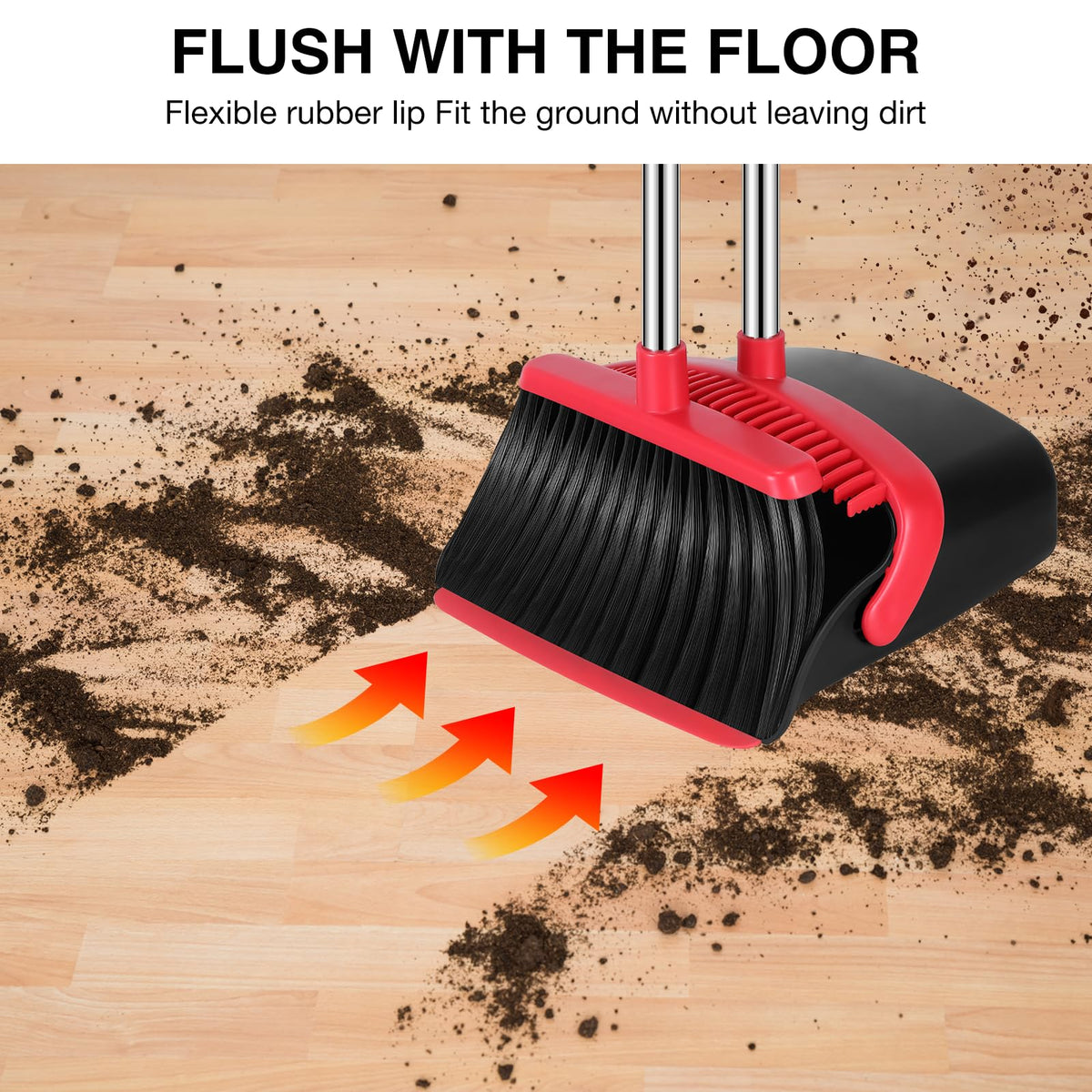 Broom and Dustpan Set (3 Count)