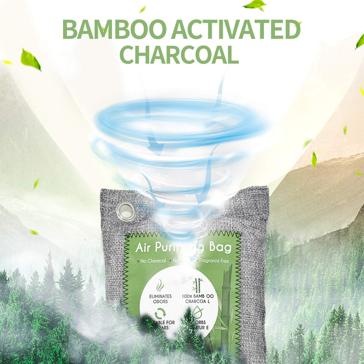 Bamboo Charcoal Air Purifying Bag