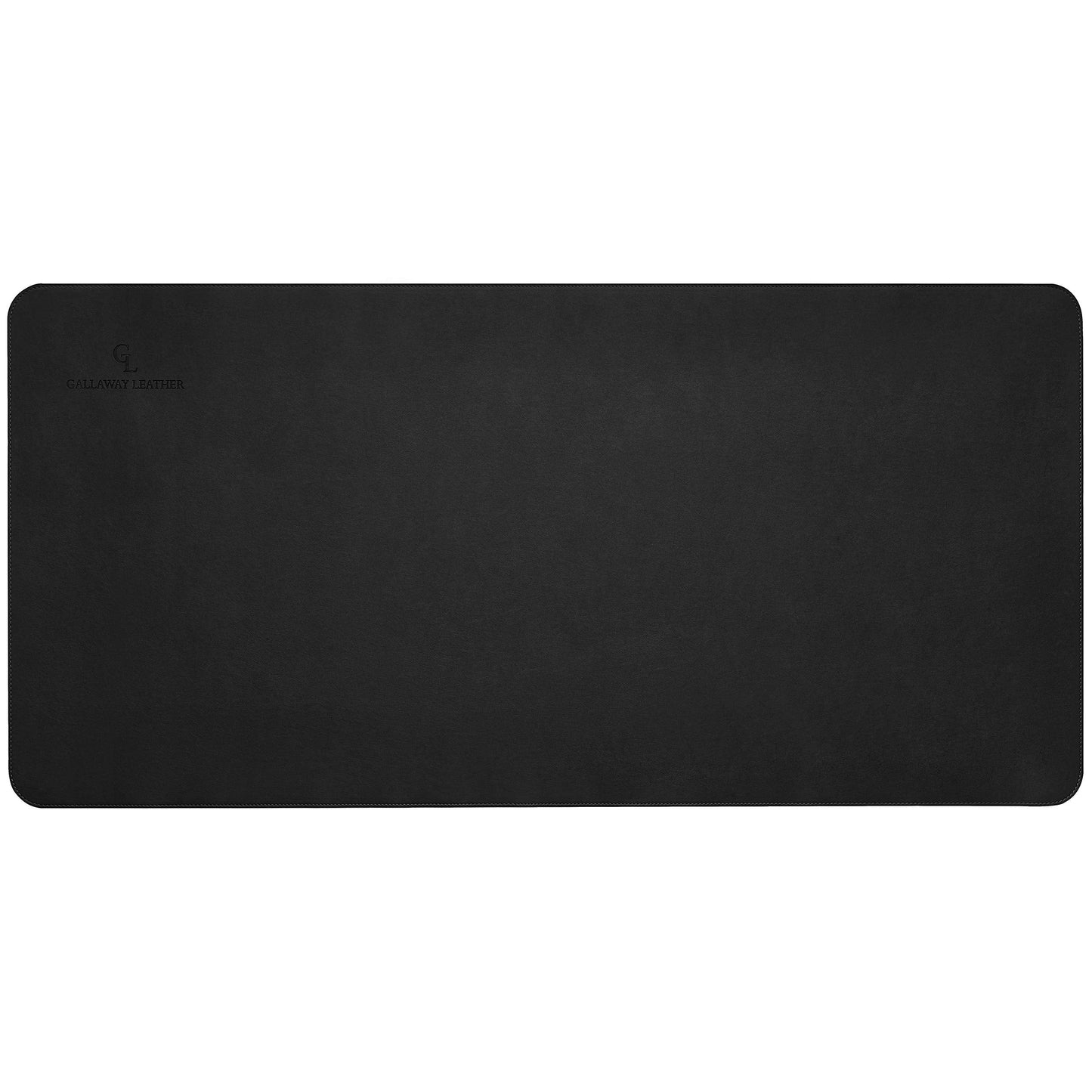Gallaway Leather Desk Mat, Office Writing Desk Pad, Large 36" x 17" Black, for Top of Desks, Gift Ready Elegant Computer Desk Cover Protector PU Leather