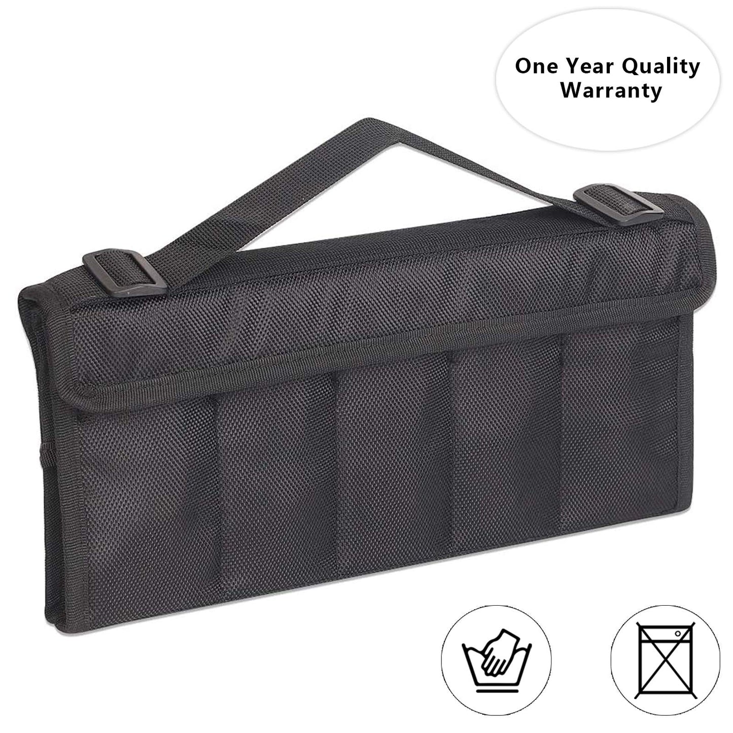 CHENGDE Knife Display Case for 10 Pocket Knives, Folding Knife Storage Organizer, Knives Collection Pouch for Survival, Outdoor