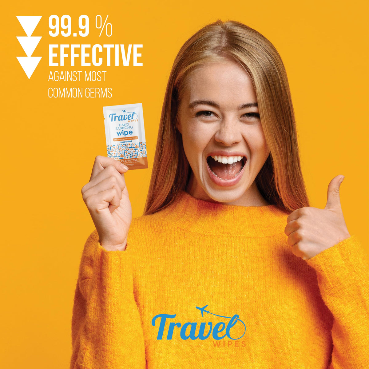 Hand Sanitizing Travel Wipes (30 Count)