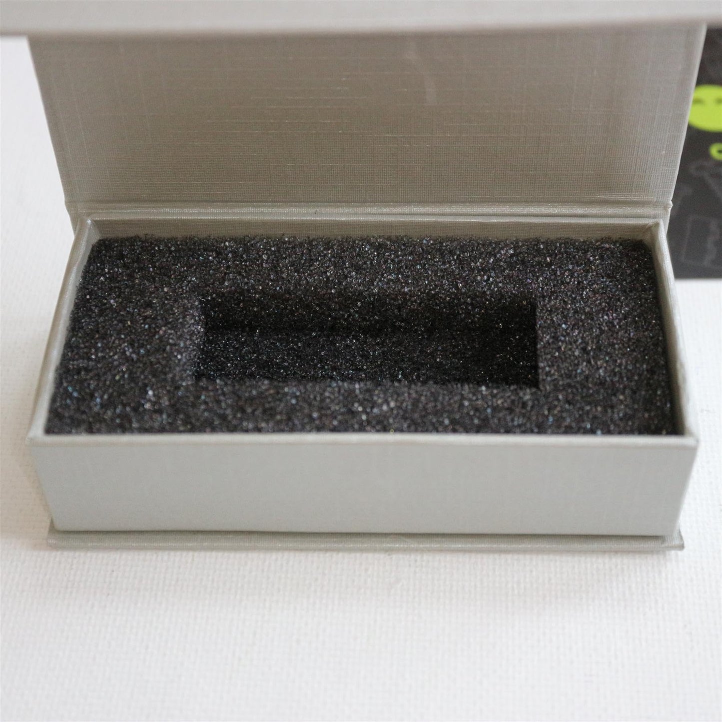 Caterpillar Red 4 x Magnetic USB Presentation Gift Boxes, Silver Grey Colour, flash drives, removable drives, Wedding Presentation Gift Box, Photography, 4 in., Present Gift