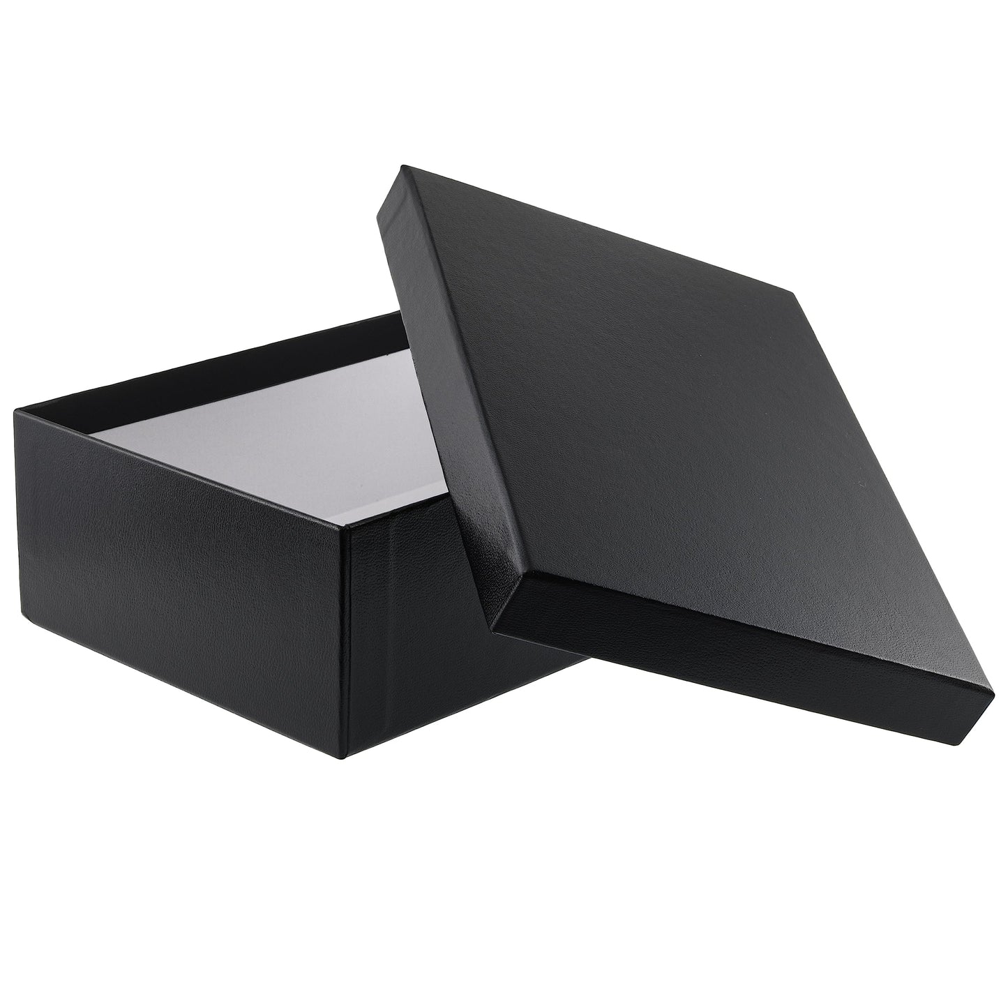 ALLURE - Rich Leatherette Bracelet Box, Premium Black Luxury Diamond Bracelet Case, Soft Velvet Interior. With Matching Black Interior Leather Ideal for Proposals, Engagement, Wedding Anniversary