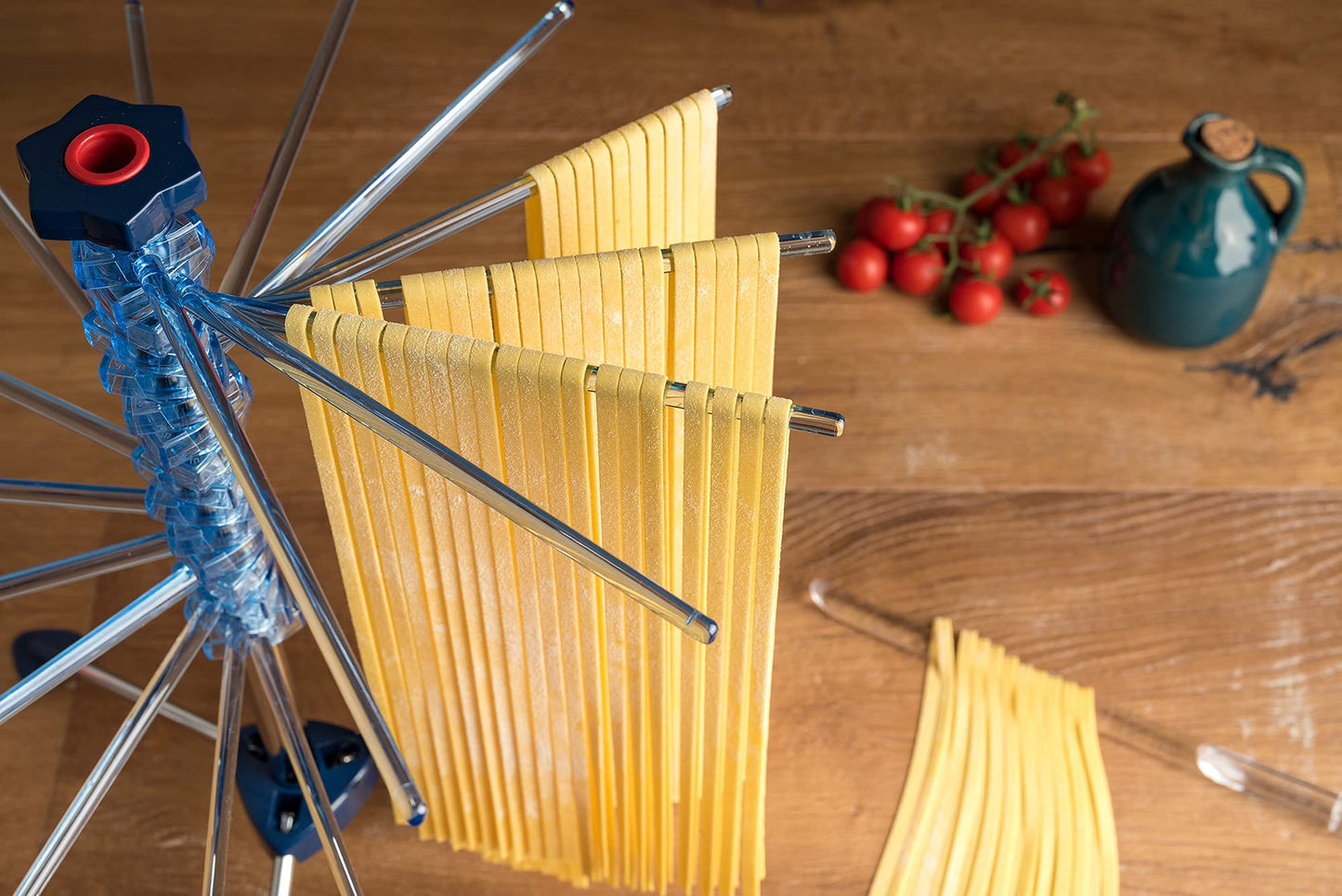MARCATO Pasta Drying Rack, Blue