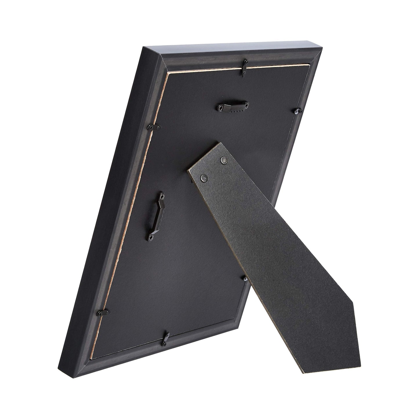 Amazon Basics Rectangular Photo Picture Frame, 8 x 10 in, Pack of 2, 11.22 x 9.21 inches, Black