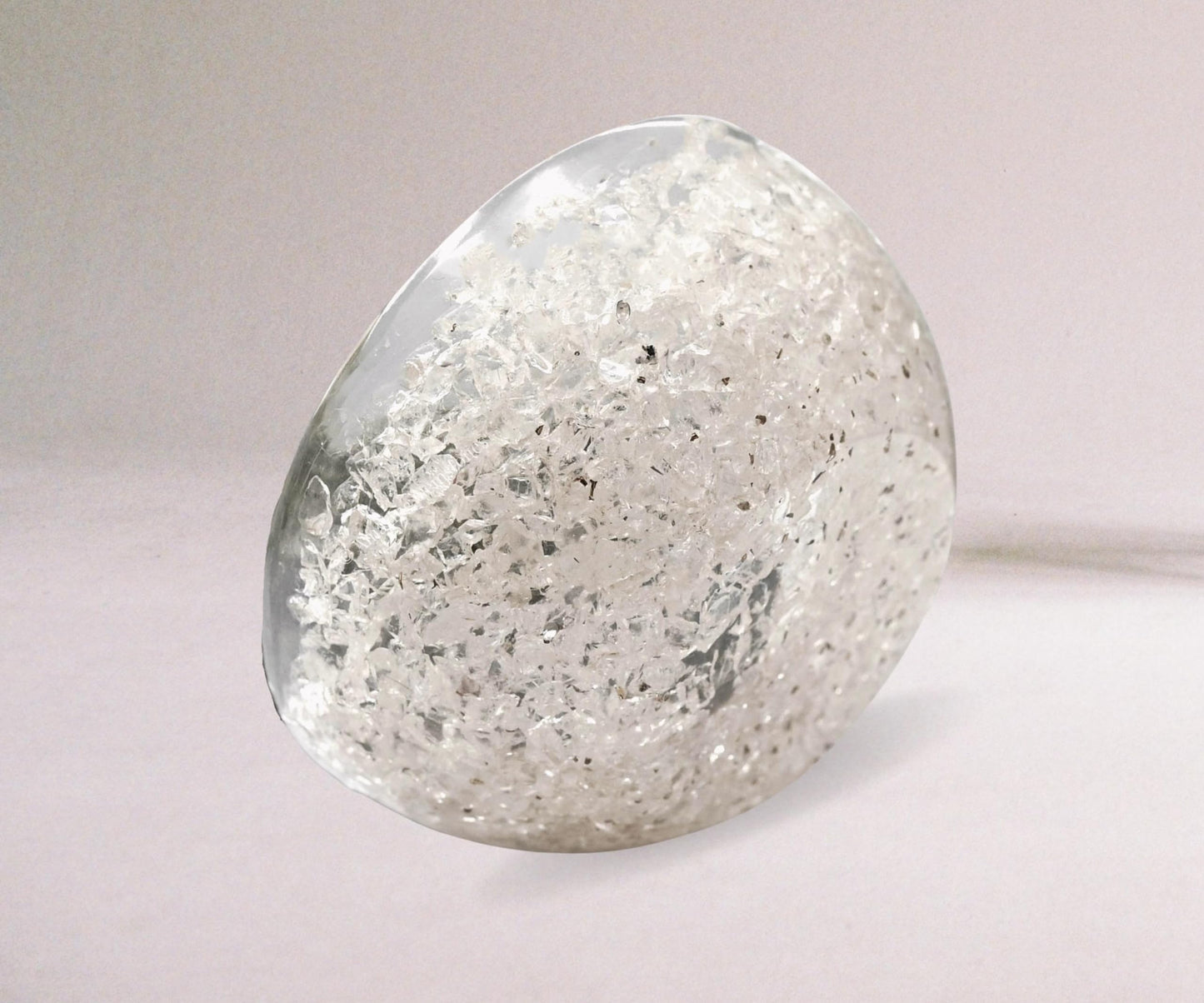 Amazing Gemstone Clear Quartz Orgonite Orgone Crystal Gemstone Bowl - 3" Orgonite Clear Quartz Crystal Bowl for Meditation, Crystals and Healing Stones Gift and Protection