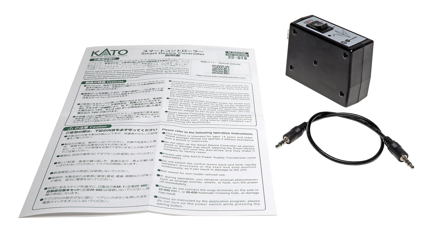 Kato N Gauge Smart Controller AC Adapter not included 22 – 019 Railway Model Supplies