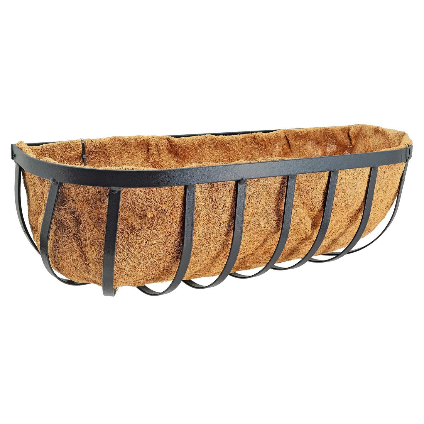 Arcadia Garden Products 1529 Solstice Series Wall Trough Planter, 24-Inch