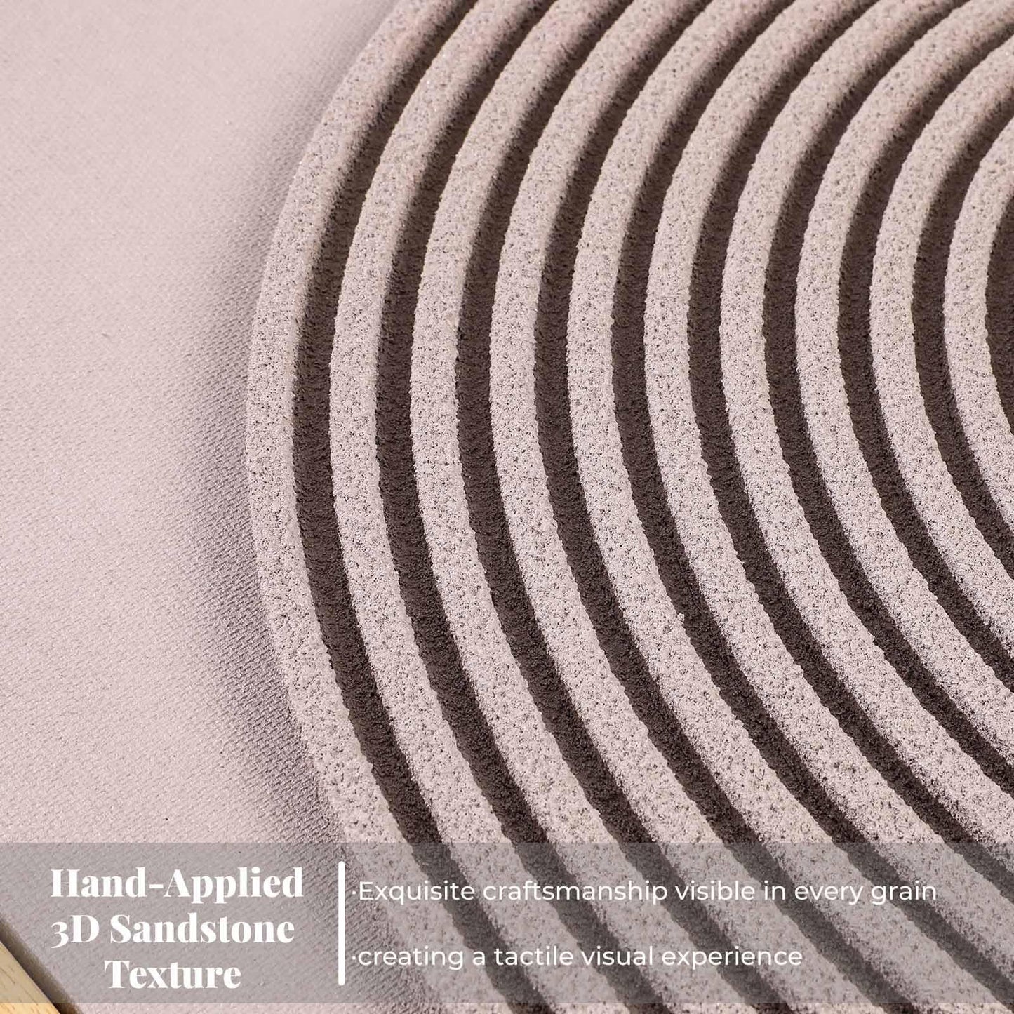 Framed 3D Textured Boho Neutral Abstract Wall Art for Bedroom, 3 Piece Mid Century Modern Artwork for Walls, Creamy White Brown Relief Sculptures for Diningroom Hallway Wall Decor 16x24 In