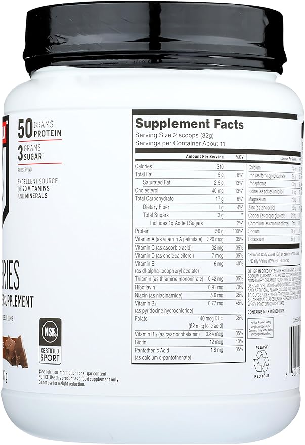 Muscle Mlk Pro Series 50 Knockout Chocolate, 2 Pounds