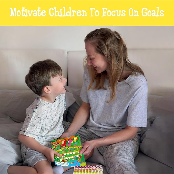 40 Pack Incentive Chart, 2 Adorable Designs with 1078 Stickers, Classroom Family Reward Chart System for Kids Homework Assignments, Attendance, Good Behavior, Chores, Potty Training Progress