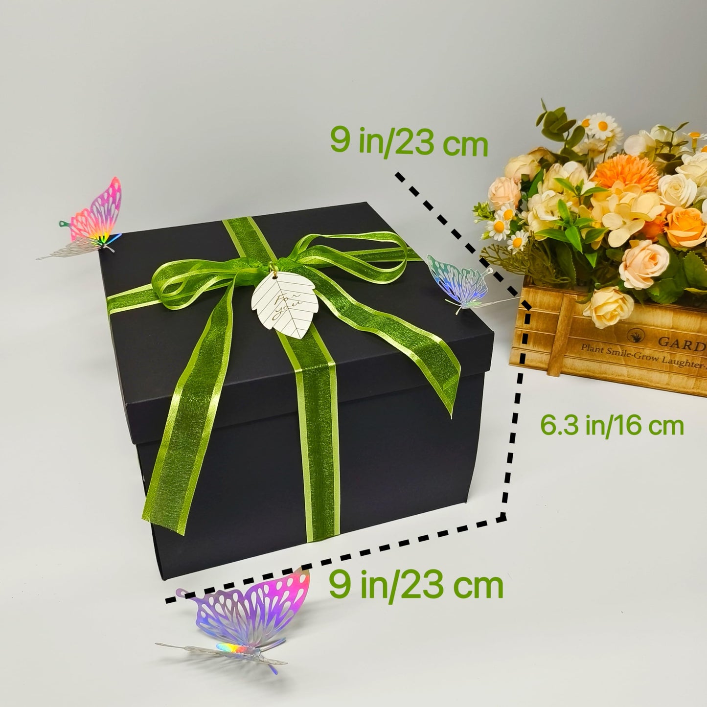 TTLYYXQMY Surprise Explosion Gift Gift Box The Lovebox Valentines Explosion Box Surprise Snack Box Five-Story (Black)
