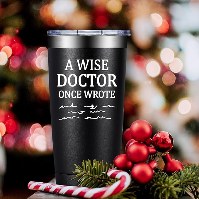 Doctor Gifts for Men Women - Doctor Appreciation Gifts - Doctors Day, Graduation Gift for Doctors, Dr - 20oz Tumbler