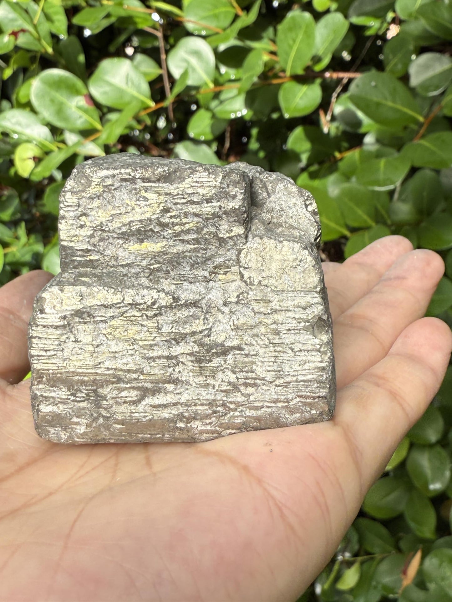 GAF TREASURES XL Raw Pyrite Cube, 3-4" Natural Rough Pyrite Cube, Pyrite Cube Rough, Pyrite Cube Healing Rough Crystal (Pyrite Cube, 0.5-1 lb)