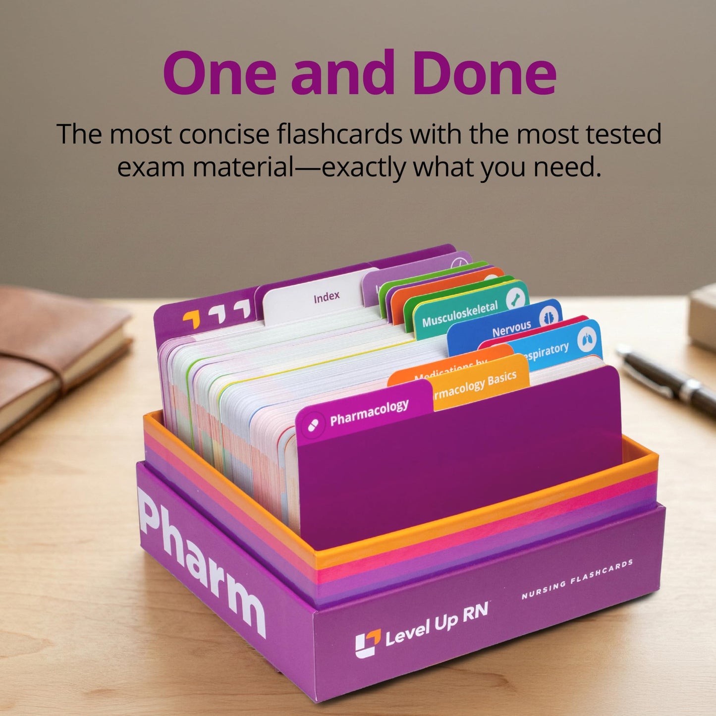 Pharmacology Flash Cards – No Fluff – Nursing School Essentials for Students – 2026 NCLEX ATI HESI Review LPN RN Flash Cards (223 Cards)
