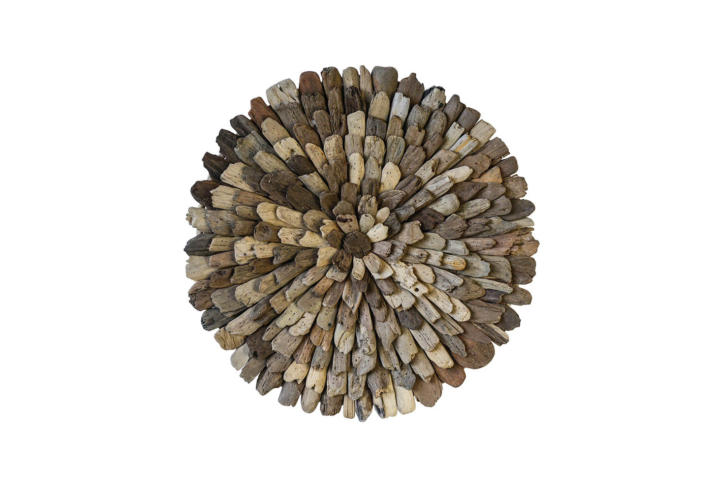 Creative Co-Op Round Driftwood Wall Décor