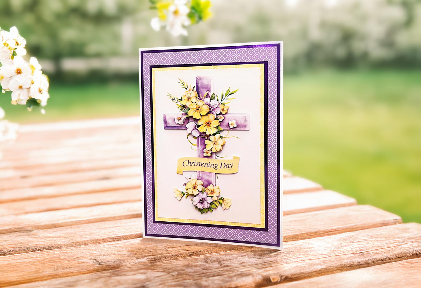 Katy Sue Easter Blessings Die-Cut Decoupage Sheets. A Pack of 12 Sheets of Die Cuts for Card Making Supplies, Craft Supplies & Scrapbooking with Crosses, Daffodils, Flowers, & Doves