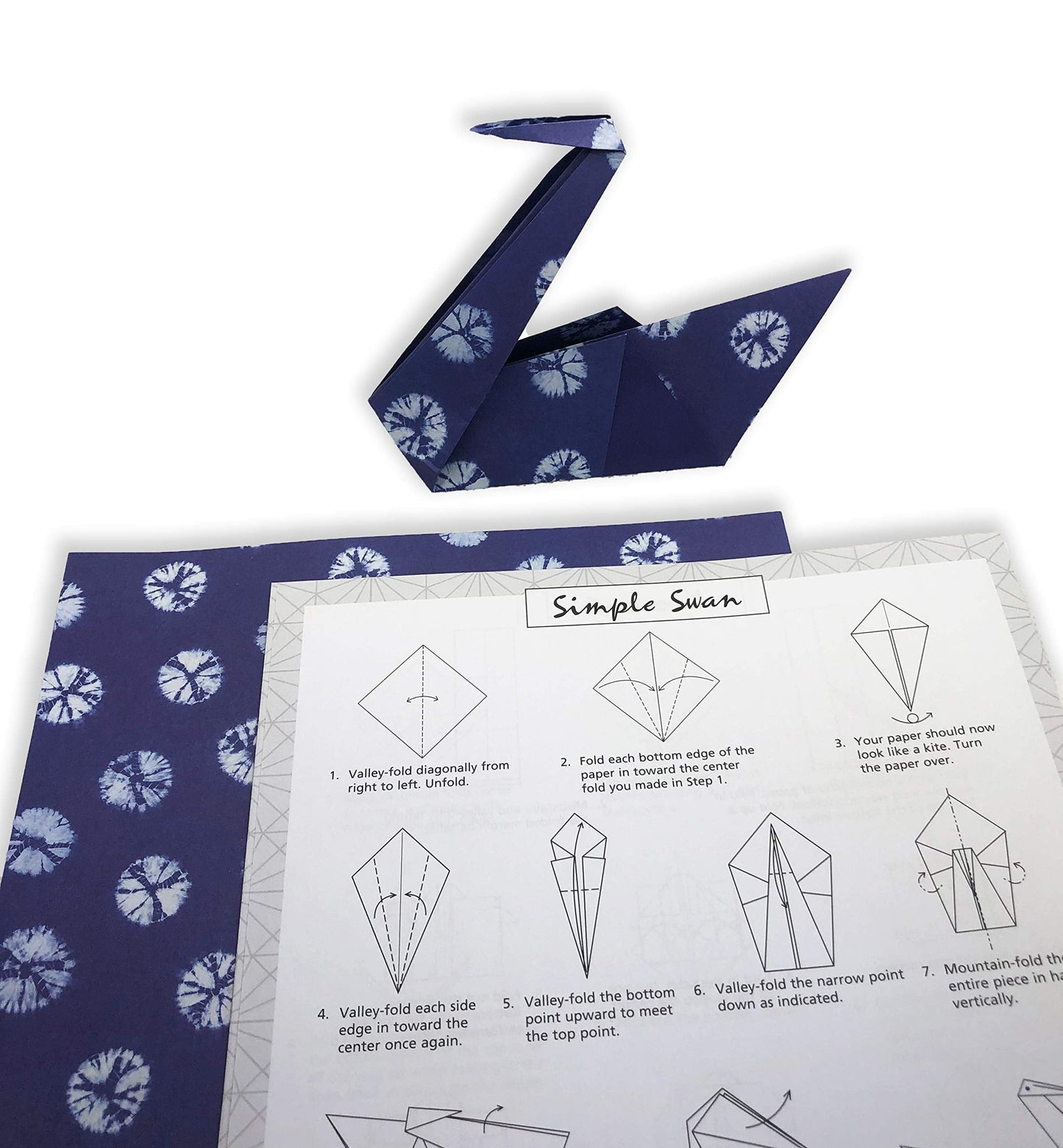 Origami Paper 200 sheets Japanese Shibori 8 1/4" (21 cm): Extra Large Tuttle Origami Paper: Double-Sided Sheets (12 Designs & Instructions for 6 Projects Included)