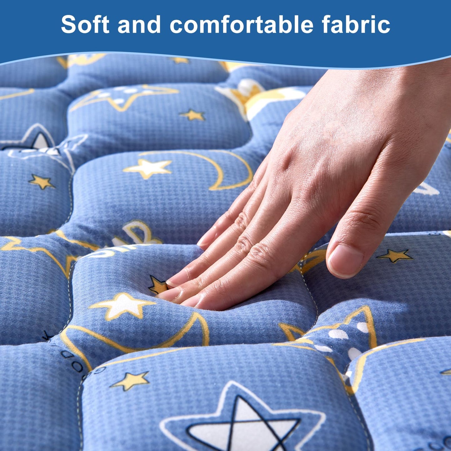 Odorless Premium Foam Baby Play Mat 71" X 59", Extra Large Activity Playmats for Babies,Toddlers, Infants, Soft Thicker Baby Mat for Floor, Play & Tummy Time, Machine Washable for Easy Care