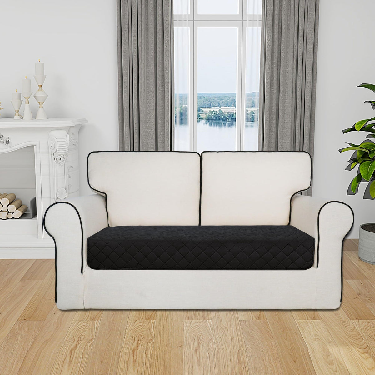Sectional Couch Covers for Dogs L Shape Sofa Cover Reversible Sofa Slipcover Chaise Lounge Cover Furniture Protector Cover for Pets Dog Cat