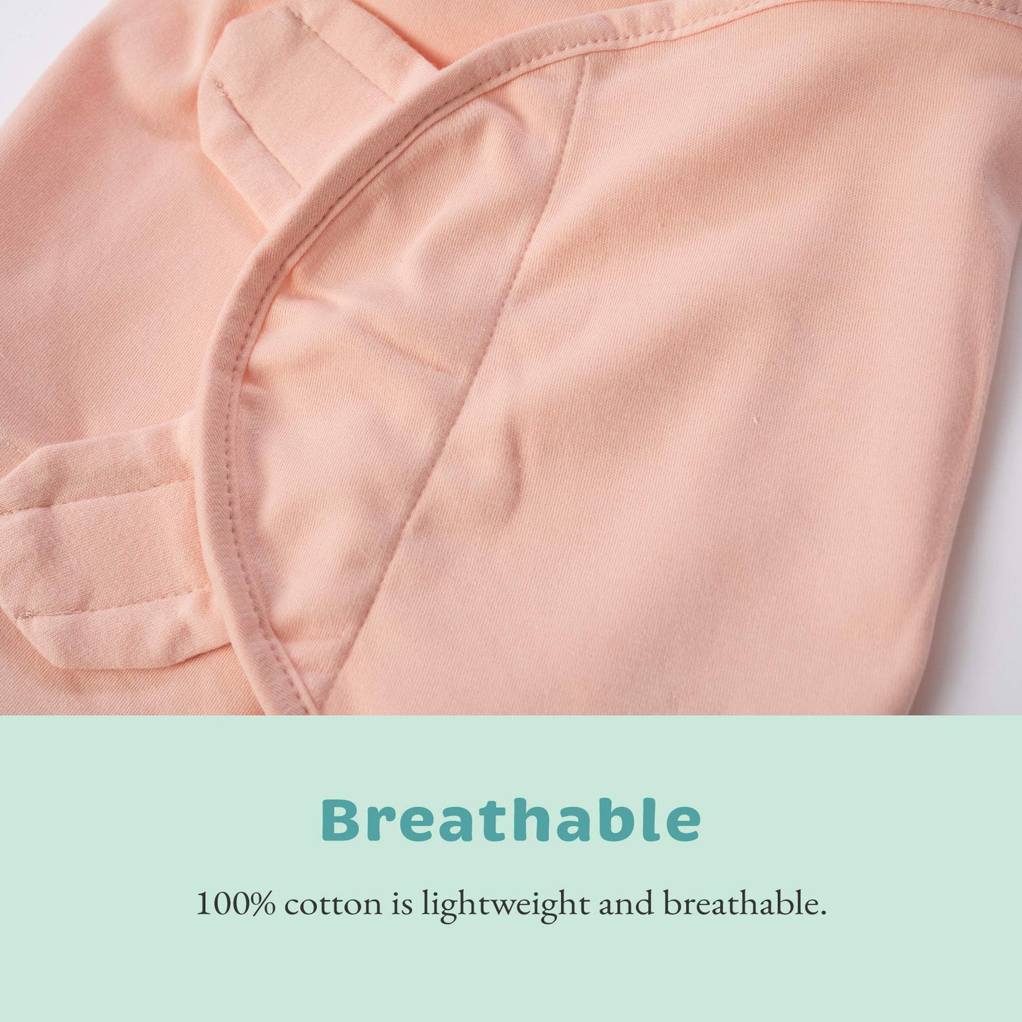 Cuddle Club Swaddles for Newborns - Baby Swaddle Blanket for Boys & Girls - Adjustable Hook-and-Loop Cotton Wrap for Newborn 0-3 & 3-6 Months with hat - Strawberry