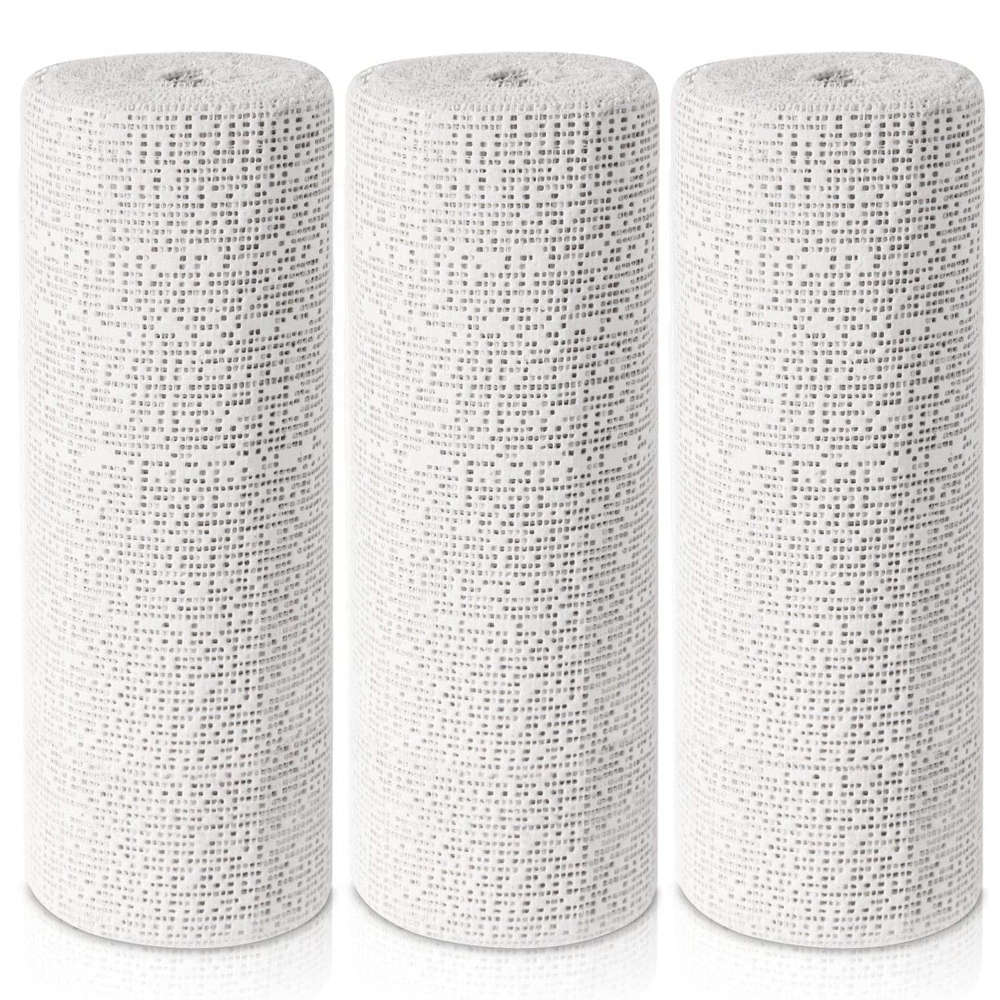 45ft - 211ft Plaster Cloth Rolls White Gauze Strips Wrap Bandages for Craft Belly Cast Mask Making Body Molds Scenery Art(8inch x 45 Feet, White)