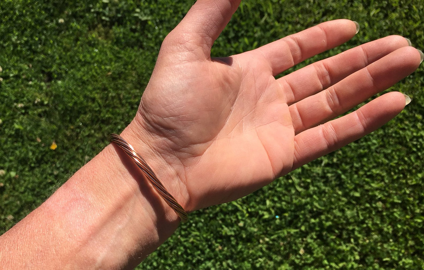 KiskatomCat Pure Copper Magnetic Bracelet for Men or Women, Made in USA