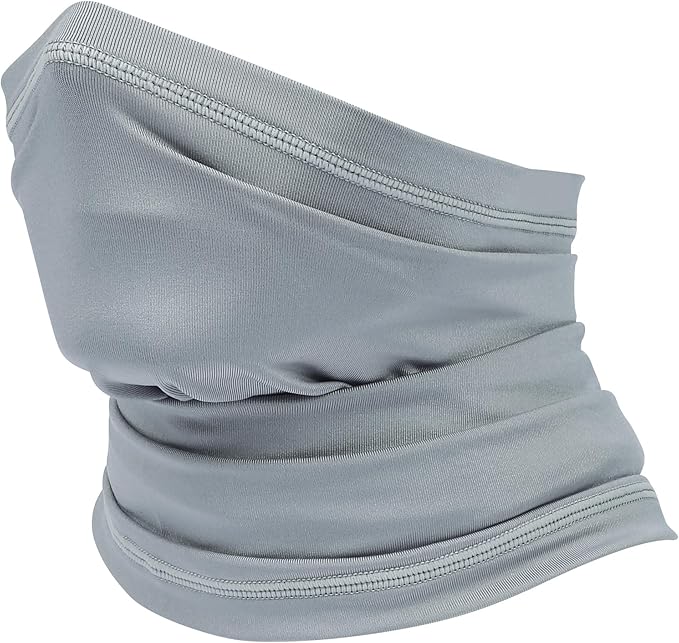 UV Protection Cooling Neck Gaiter Face Mask Scarf for Men - Windproof Neck Cover Bandana Neck Warmer Mask